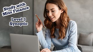 Study with Miss Finance  AAT Level 3 Synoptic [upl. by Mckay]