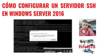 Cómo Configurar un Servidor SSH en Windows Server 2016 [upl. by Aibsel]