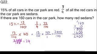 Year 9 Naplan Practice Test Question 22 [upl. by Kcered]