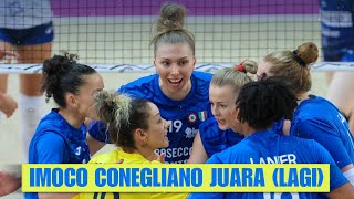 IMOCO CONEGLIANO JUARA LAGI ‼️ [upl. by Llerraf]