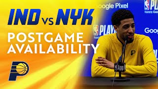 Indiana Pacers Postgame Media Availability vs New York Knicks Game 6  May 17 2024 [upl. by Mundy905]