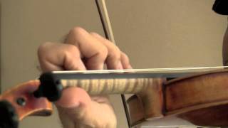 Violin Vibrato Mechanics [upl. by Nilved]