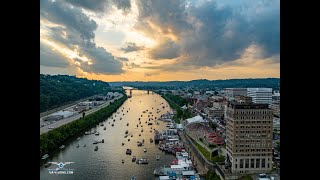 The 2023 Charleston Sternwheel Regatta  Day 4 Highlights by UAVisions [upl. by Jew]