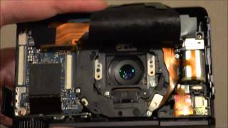 Cleaning CCD  Lens on a Sony RX100 [upl. by Kravits]