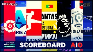 PES 2021  Scoreboard AIO By Spursfan18 REPACK By FJR  INSTALL amp PREVIEW [upl. by Shayla807]