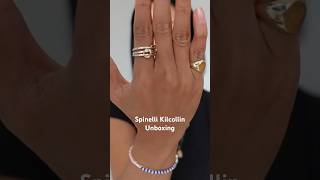 Unboxing a new addition to my fine jewelry collection — the Spinelli Kilcollin Solarium Ring [upl. by Necila504]