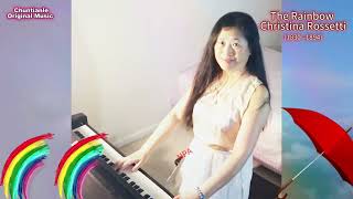 The Rainbow By Christina Rossetti Summer Song Rainbow Song with Lyrics original music [upl. by Ecnerat597]