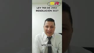 El SRRUBIANO EXPLICA NTC 5375 Y RESULUCION 3027 [upl. by Nesyaj]