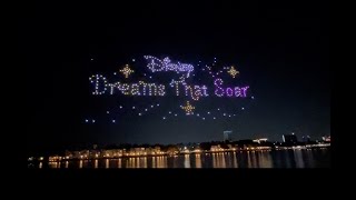 New Limited Time Disney Drone Show Disney Dreams That Soar [upl. by Adnamma]