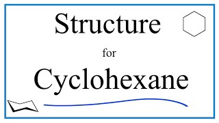 Structural Formula for Cyclohexane and molecular formula [upl. by Intisar]