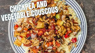 EASY MoroccanStyle Vegetable Couscous Dinner [upl. by Buckley936]