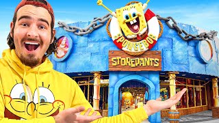 I Went To SpongeBob StorePants Coolest Store EVER [upl. by Immas350]