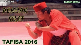 ATRAKSI PEMBUKAAN FESTIVAL SILAT TAFISA 2016  PERFORM BY  TARMAN SURYA [upl. by Leslee]