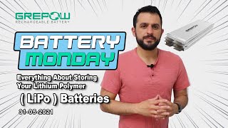 Everything about storing your Lithium Polymer  LiPo  batteries  Battery Monday  31 May 2021 [upl. by Acinoj399]