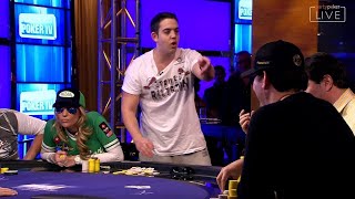 Luke Schwartz Goes Loco  Poker Legends  Premier League Poker  partypoker ClassicHands [upl. by Lenzi]