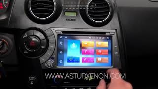 AXV5786 Equipo multimedia ANDROID 80 para Ssangyong Actyon y Kyron [upl. by Oni224]