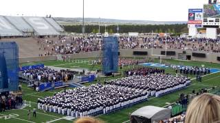 USAFA 2013 hat toss [upl. by Virgil]