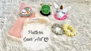 Collerette amigurumi au Crochet 🧶  Turoriel collerette au crochet  Patron Français  Laur’Art ღ [upl. by Flosi]