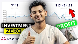 Teespring Se Paise Kaise Kamaye  Teespring Print on Demand  Online Job [upl. by Arbas248]