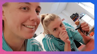 VLOG  WINS for Arsenal amp Bayern in Champions League 🎉 Beth Mead amp Sarah Zadrazil [upl. by Ternan960]