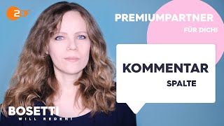 Werteunion und Premiumpartner  Die Kommentarspalte  Bosetti will reden [upl. by Nanine122]