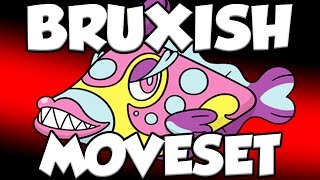 How To Use Bruxish Pokemon Sun and Moon Bruxish Moveset and Bruxish Guide [upl. by Anailuy]