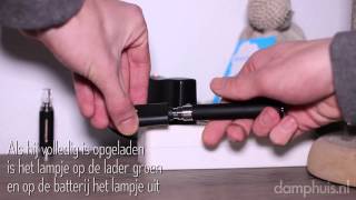 eGo Batterij EVOD starterset  Opladen [upl. by Chien]