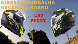 LS2 Challenger FF327  Nieprofesjonalna recenzja kasku  WiercikMotoVlog WMV LS2 [upl. by Iahk]