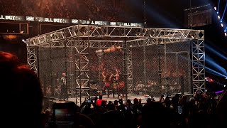 Fancam Lucha Brothers vs The Young Bucks Steel Cage World Tag Team Championship AEW All Out 2021 [upl. by Aiuqes]