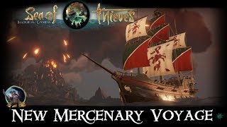 Sea of Thieves  Mercenary Voyage  New DLC amp Commendation 2619 [upl. by Atnohsal]