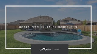 Home for sale in Katy Texas 6803 Lantern Hill Ln Richmond TX 77469 [upl. by Marlee612]