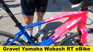 GiroE Gravel ebike Yamaha Wabash RT rower elektryczny ze wspomaganiem na Giro dItalia [upl. by Oludoet]