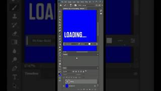 How to create GIF in Adobe Photoshop 2025 Viral Gif Trick subscribe foryou Howto vector Logo [upl. by Leavelle556]