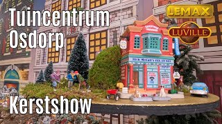 Lemax Kerstshow Tuincentrum Osdorp 2024 ⭐⭐⭐⭐⭐ [upl. by Creigh]