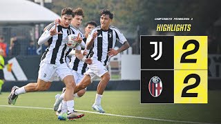 HIGHLIGHTS Primavera 1  Juventus 22 Bologna  Matchday 11 [upl. by Heyde897]