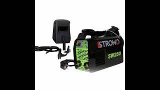 Stromo Inverteres Hegesztő 250A 5500W Hegesztőgép Ívhegesztő Új Welder ARC250 Dual Voltage Digital A [upl. by Eldrida295]