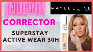 ¡NUEVO CORRECTOR Superstay ACTIVE WEAR 30h de MAYBELLINE ¡¡NOVEDAD ¿CÓMO es ¿Merece la pena 🙄🙄 [upl. by Katha901]