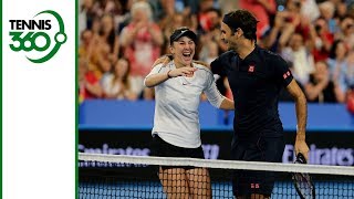 Roger Federer discusses Belinda Bencics tremendous Dubai win  DDF Tennis [upl. by Oigres832]