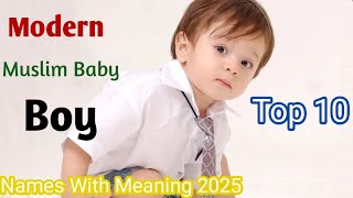 Modern Muslim Boy Names 2024Muslim Baby Boy NamesMuslim Unique Baby Boy Names 2024 [upl. by Oderf]