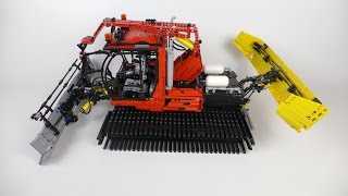 LEGO Technic Snow Groomer  10 RC Functions [upl. by Aititil387]