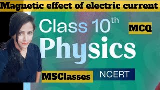 M S Classes is live  competency based questions magnetic effect cbse physics 1o class [upl. by Llevron]