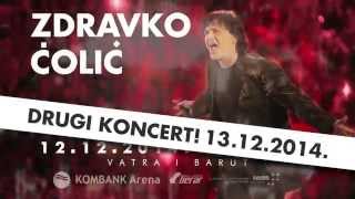 Zdravko Colic  Drugi koncert u Beogradskoj Areni  13 decembar 2014 [upl. by Navannod]