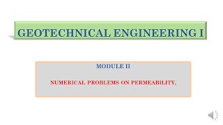 NUMERICAL PROBLEMS ON PERMEABILITY [upl. by Eniac]