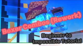 Boxer Combos Rework Beginner To Impossible Tutorial  Project Smash [upl. by Norb]