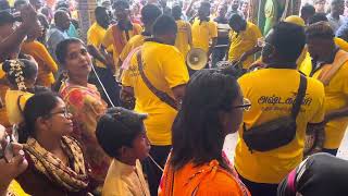 Idumban Kadamban Varre 🦚❤️Astha Kali Urumi Melam 1st Thaipusam Booking batucaves murugan [upl. by Gelasius]