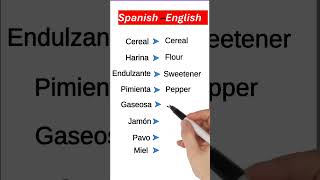 LEARN SPANISH AND ENGLISH EASILY [upl. by Alliber]