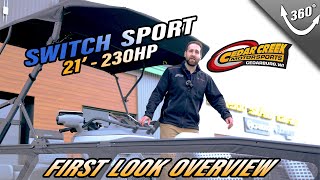 CLIMB ABOARD  Seadoo Switch Sport 21230 First Look Overview [upl. by Chabot824]