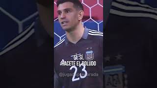 Argentina vs ColombiaPenalesAudios Copa América 2021 [upl. by Bernete23]