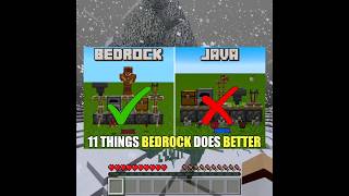 Java vs Bedrock The ULTIMATE Comparison [upl. by Jammie]