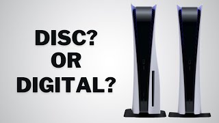 PS5 vs PS5 Digital Edition  Which One Should You Buy [upl. by Sabah]